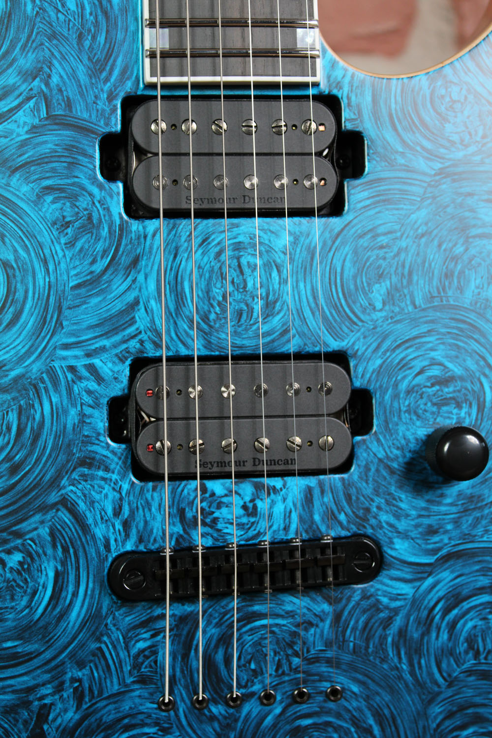 USA M-II Neck  Thru NT SC SD BH Teal Marble